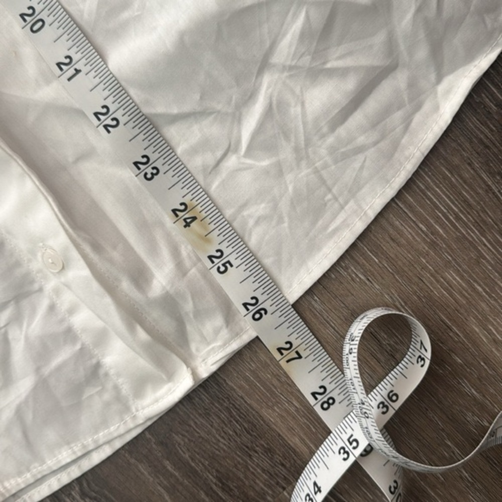 Maeve Black and White Button Down Shirt - Picture 11 of 12